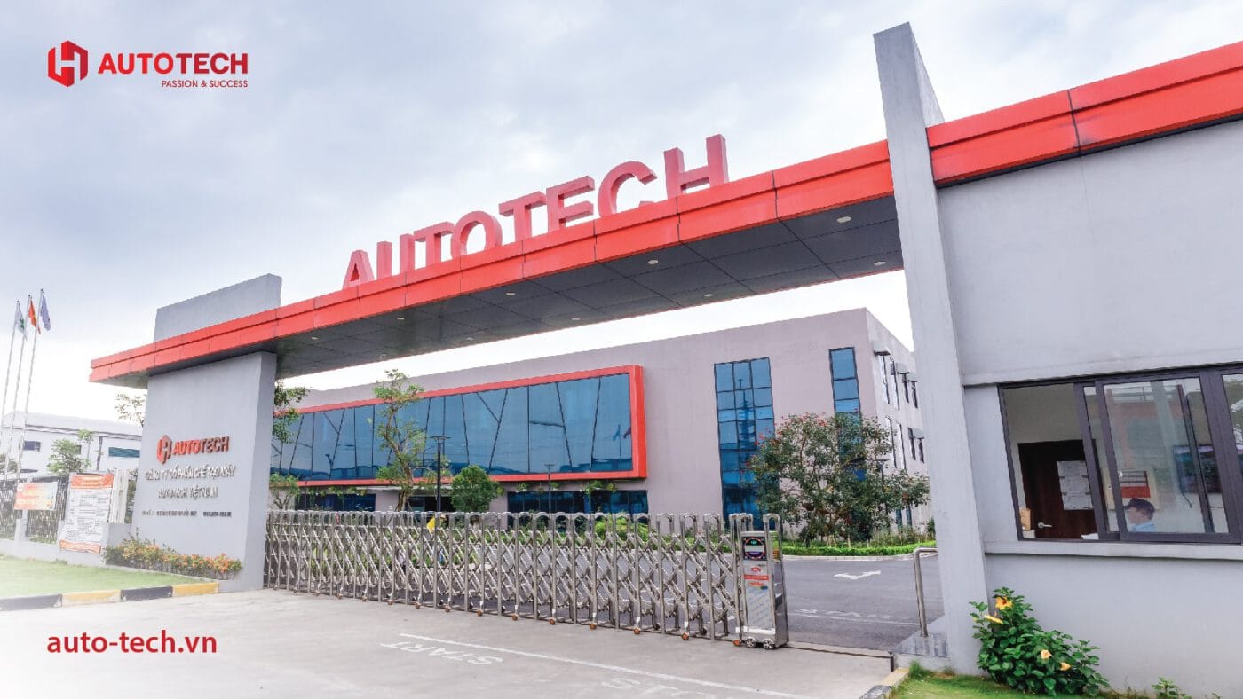 Thiết kế thi công nhà máy AutoTech - VSip Bắc Ninh