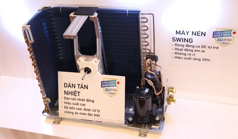 Điều hòa Daikin Inverter 2 chiều 12000BTU FTHF35XVMV/RHF35XVMV 4 daikin dan dong