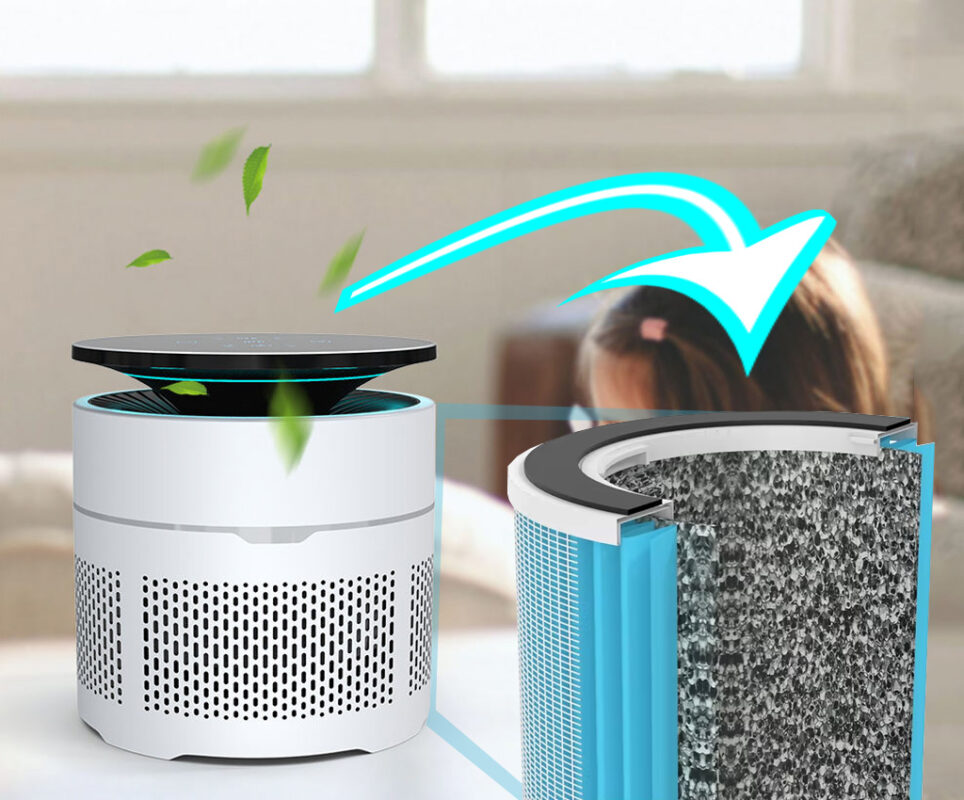 Bộ lọc carbon trong máy cấp khí tươi