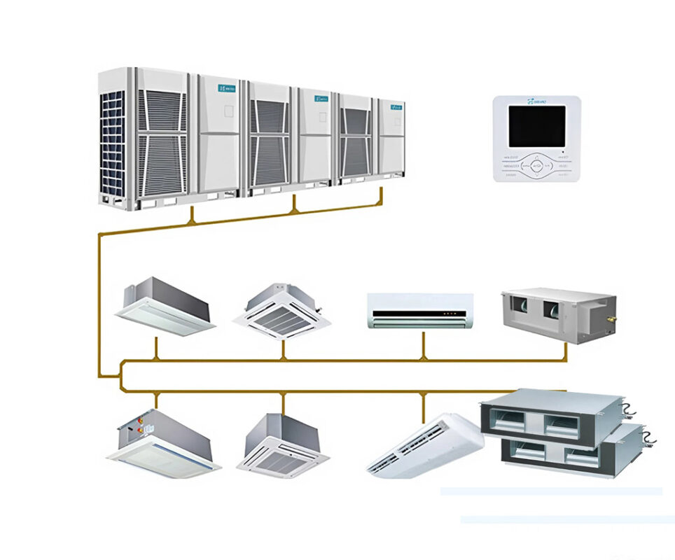 Tư vấn thiết kế thi công cơ điện 2 Điều hòa VRV/VRF