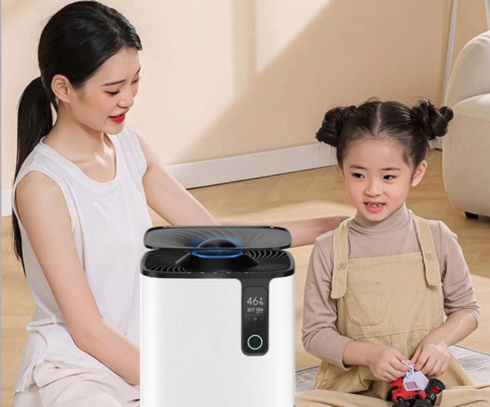 Máy lọc không khí bảo vệ sức khỏe gia đình