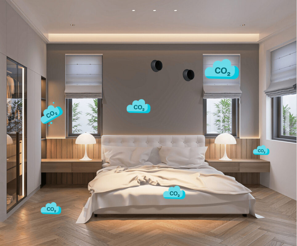đẩy khí CO2 ra ngoài