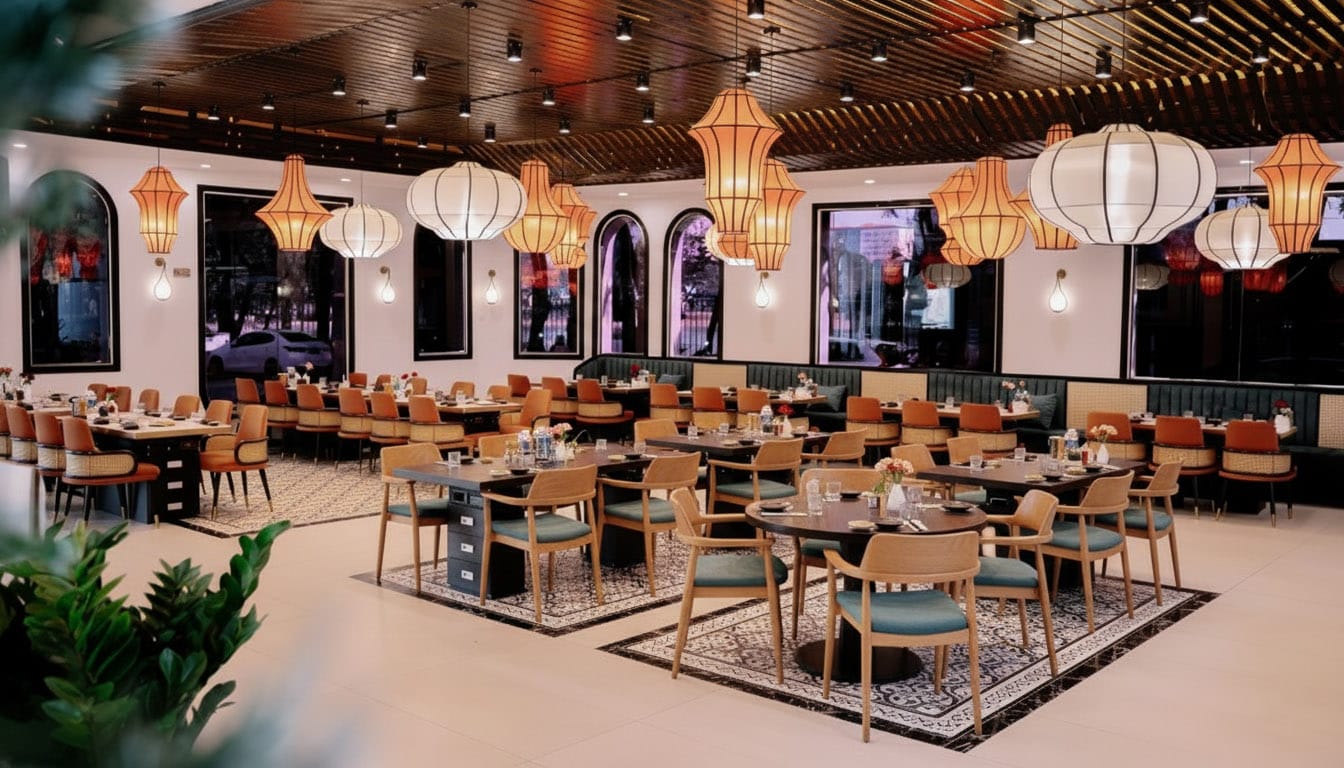 Máy cấp khí tươi nhà hàng, quán cafe