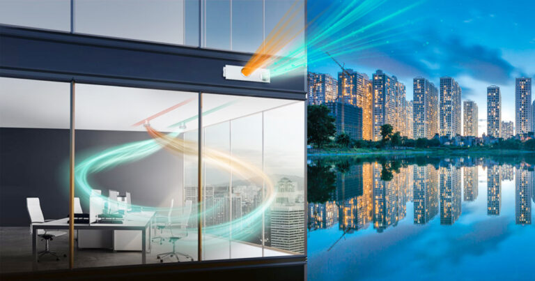 Máy cấp khí tươi văn phòng, nhà phố trọn gói