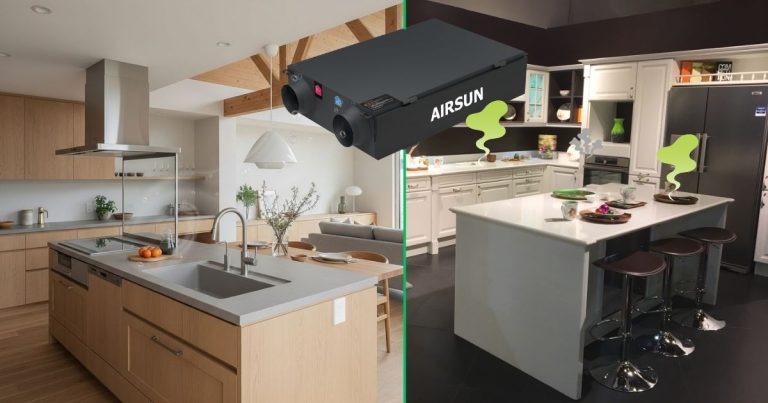 Tầm quan trọng khi lắp máy cấp khí tươi phòng bếp