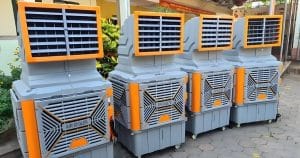 Quạt hơi nước công nghiệp: Làm mát nhanh, tiết kiệm điện