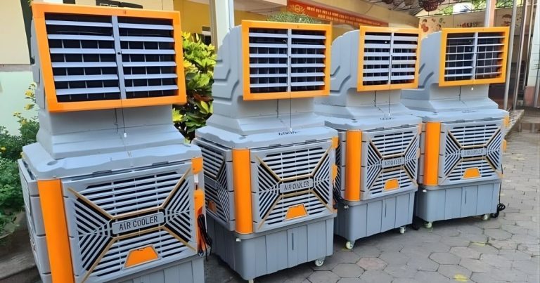 Quạt hơi nước công nghiệp: Làm mát nhanh, tiết kiệm điện