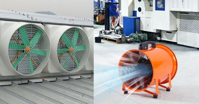 Tổng hợp các loại quạt thông gió phổ biến trên thị trường