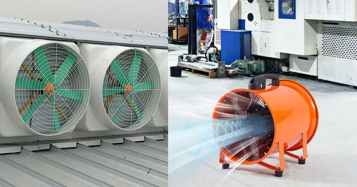 Tổng hợp các loại quạt thông gió phổ biến trên thị trường