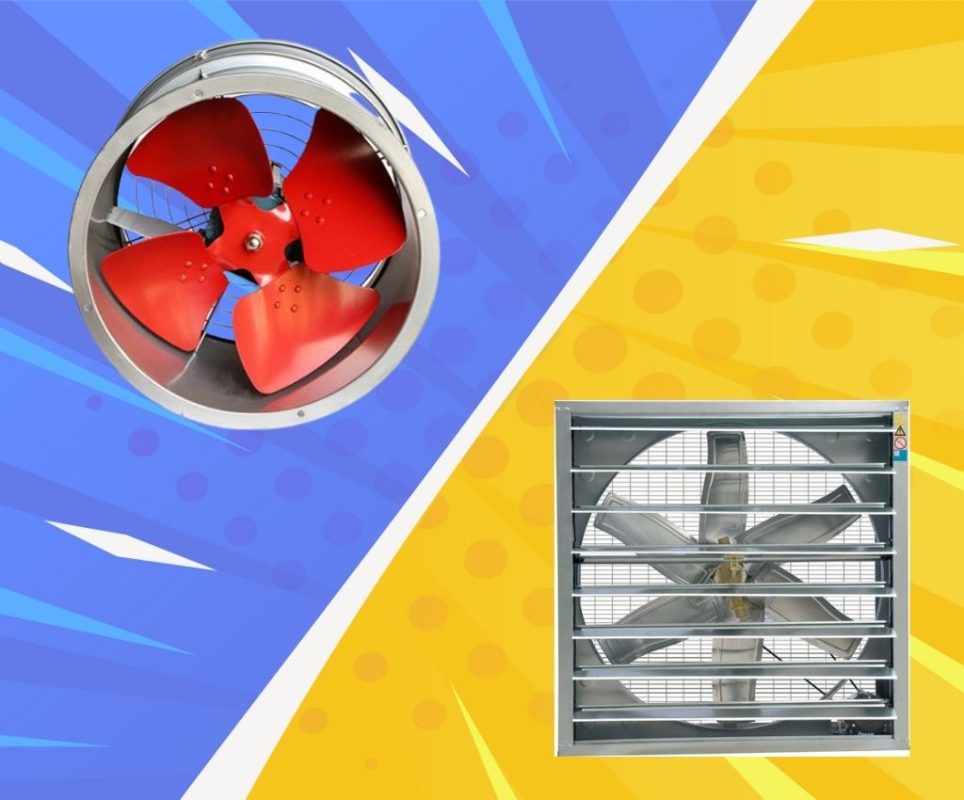 Quạt thông gió vuông: Hút gió công nghiệp, nhà xưởng lớn 5 quat thong gio vuong 5