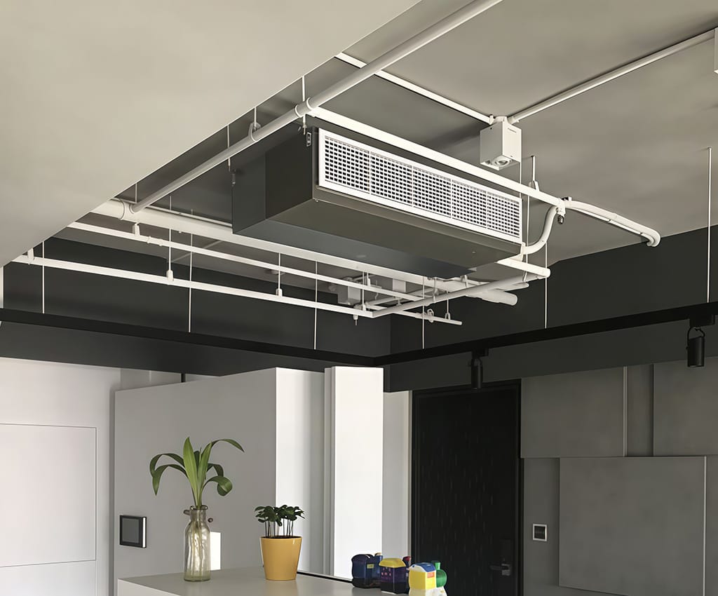 Thi công quạt cấp khí tươi