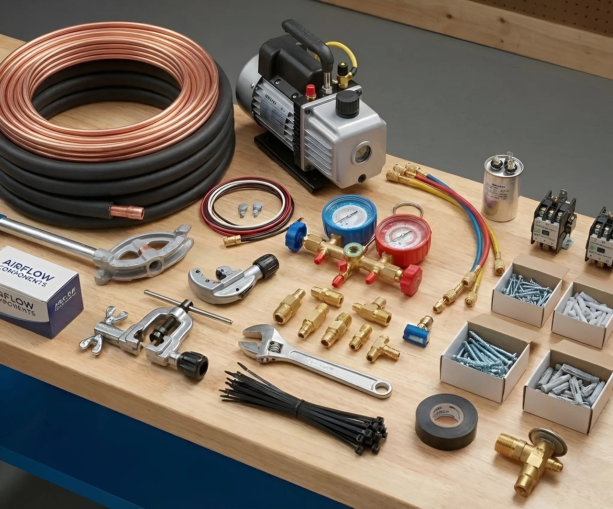 Báo giá lắp đặt điều hòa trọn gói 3 Bao gia linh kien