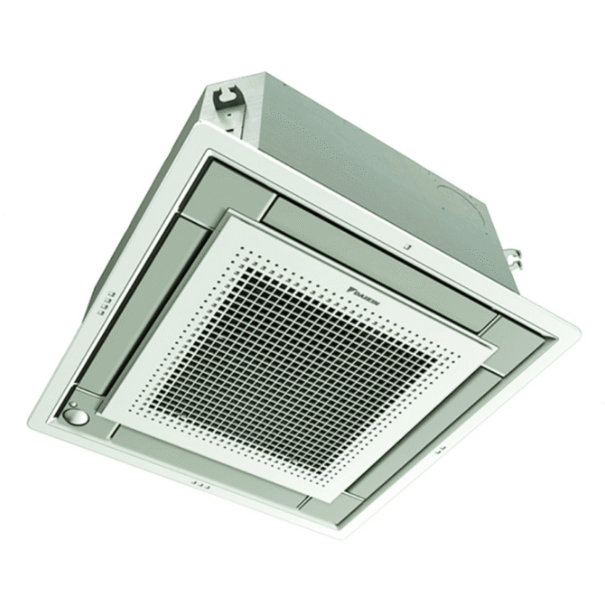 Điều Hòa Âm Trần Cassette Daikin Inverter 1 Chiều 24.000 BTU FFFC71AVM/RZFC71DVM+BRC2E61+BYFQ60CAW