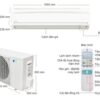 Dieu hoa Daikin 1 chieu 18.000BTU FTC50NV1V 2