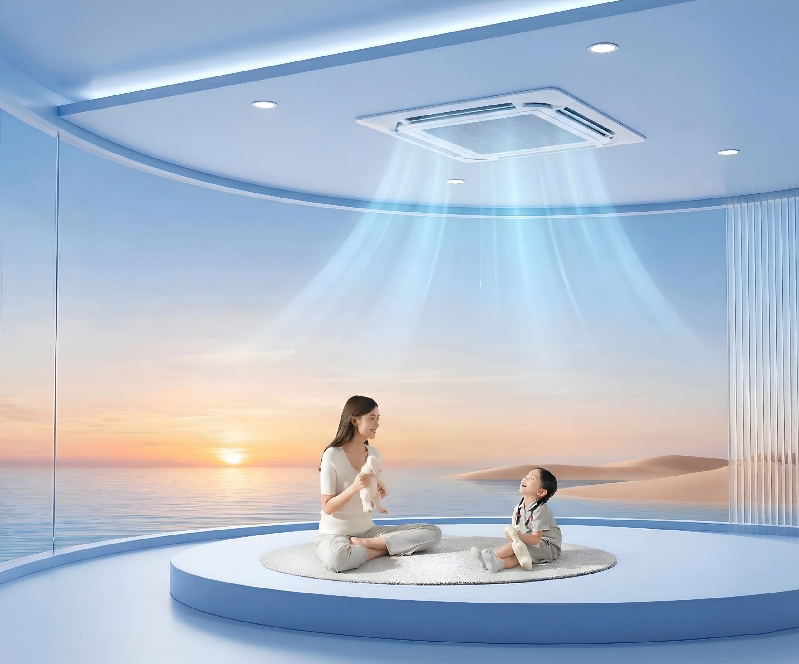 Bố trí cửa gió cấp - hồi hợp lý giúp phân phối khí đều, tránh lạnh cục bộ và nâng cao trải nghiệm không gian sử dụng