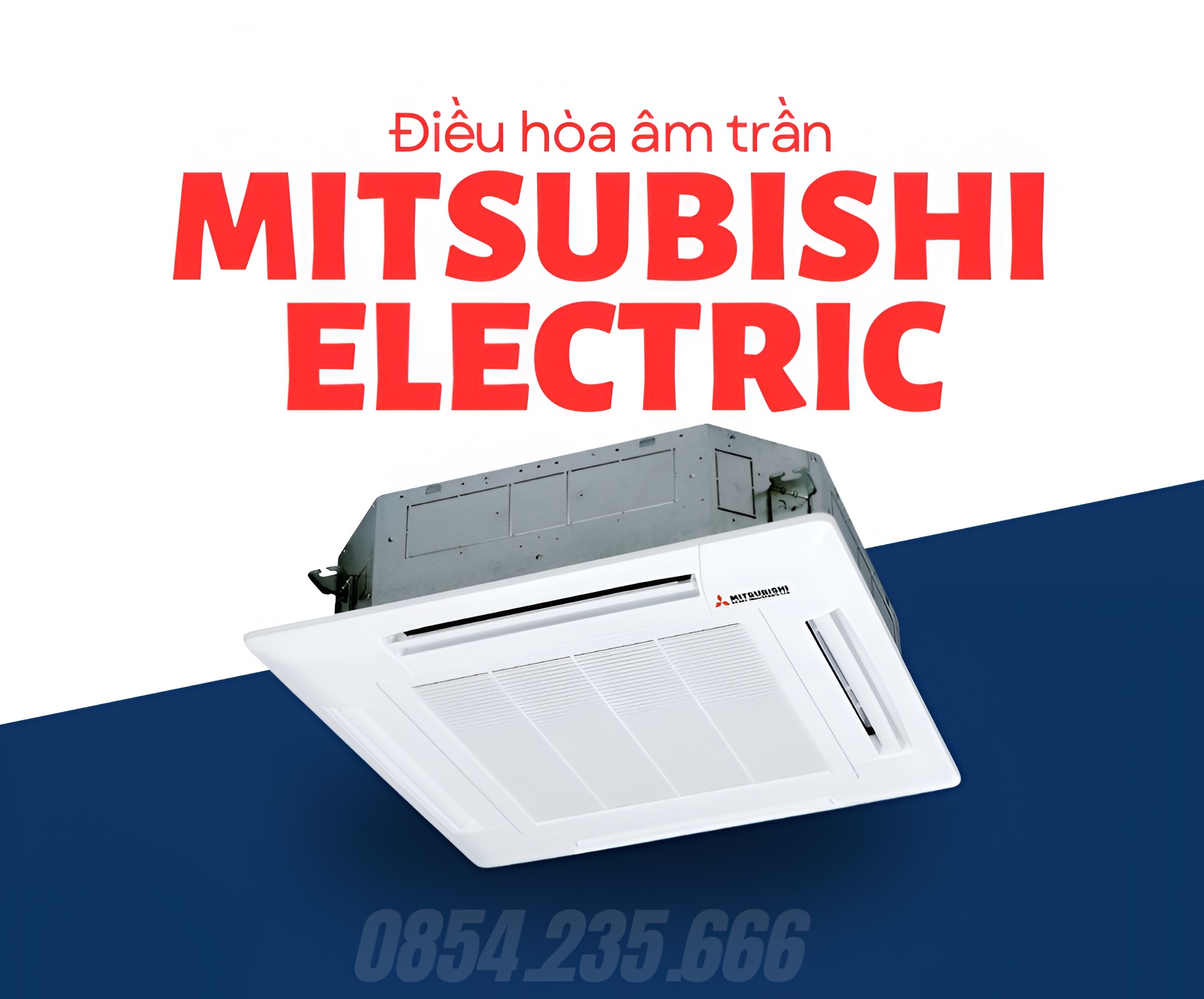 Mitsubishi Electric -Thương hiệu điều hòa âm trần nổi bật về độ bền và khả năng vận hành dài hạn