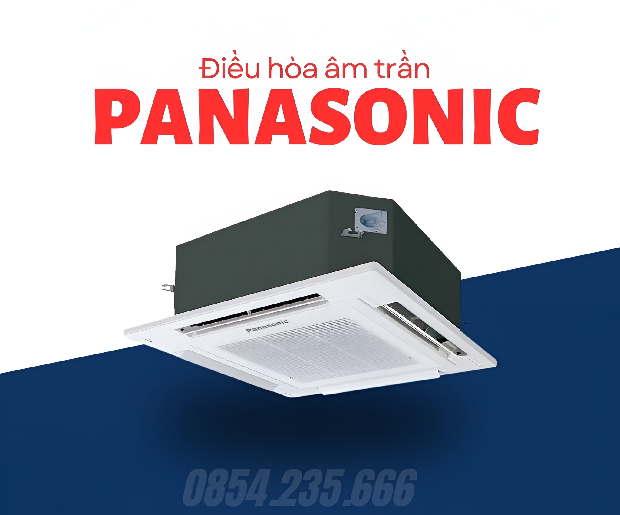 Panasonic - Điều hòa âm trần mang lại cảm giác mát êm, phù hợp không gian làm việc cần sự dễ chịu