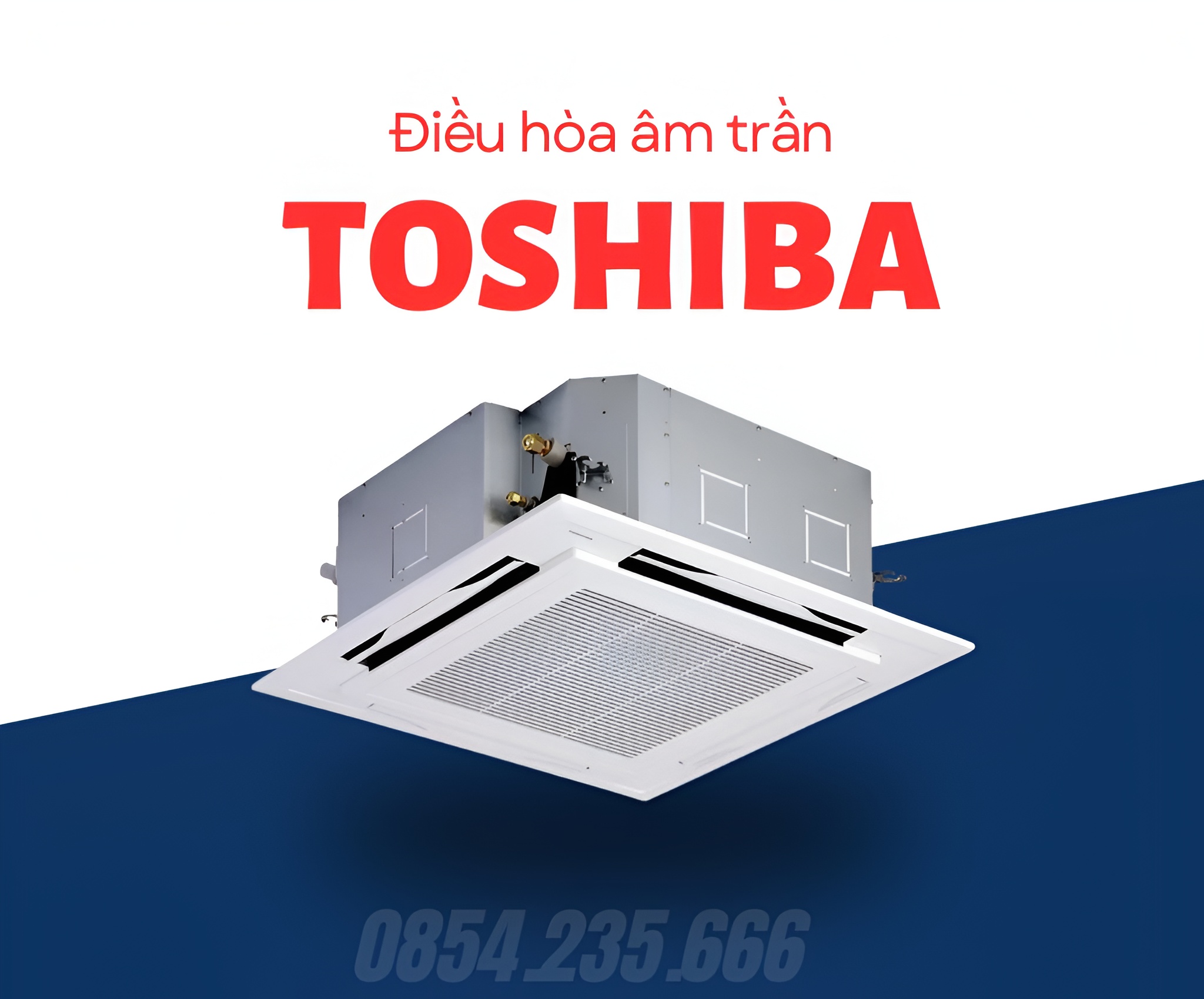 Toshiba - Giải pháp điều hòa âm trần vận hành êm, dễ quản lý cho công trình quy mô vừa