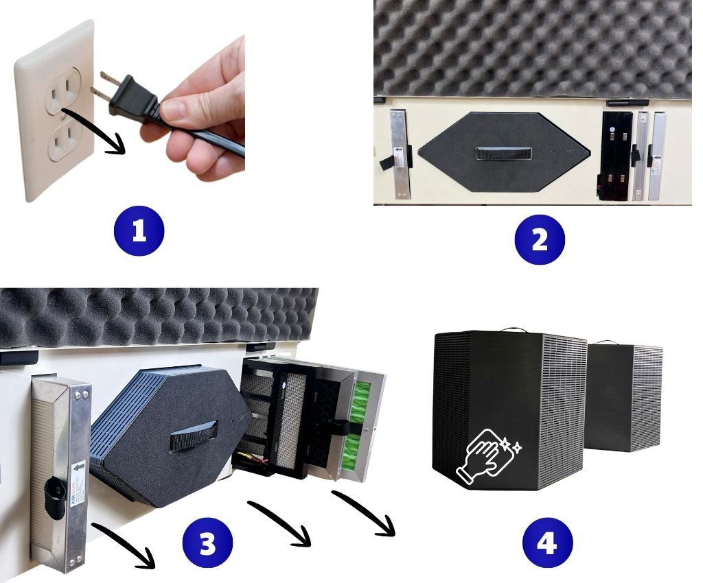 Hướng dẫn bảo trì lõi trao đổi nhiệt ERV định kỳ đúng cách 2 bao tri loi trao doi nhiet 2