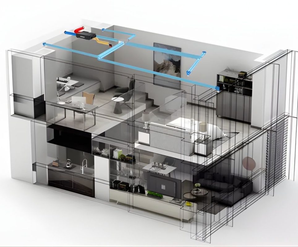 Cải tạo thông gió, cấp khí tươi biệt thự cũ 3 cai tao thong gio biet thu cu 3