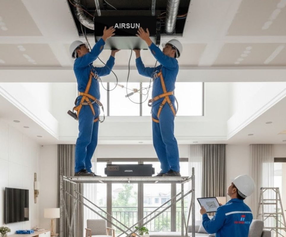 Cải tạo thông gió, cấp khí tươi biệt thự cũ 4 cai tao thong gio biet thu cu 4