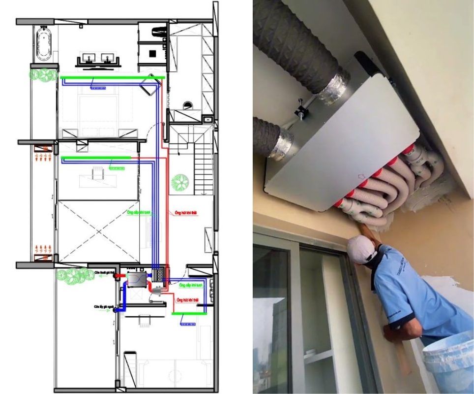 6 lưu ý quan trọng khi khảo sát vị trí lắp máy cấp khí tươi 2 khao sat vi tri lap may cap khi tuoi 2
