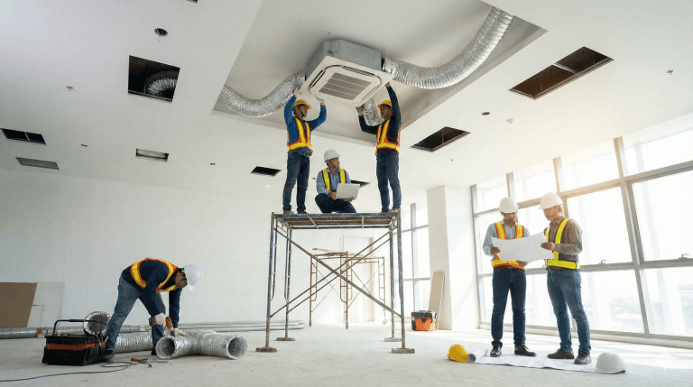 Tiến Thành Group là đơn vị tư vấn, thiết kế và thi công điều hòa âm trần nối ống gió uy tín