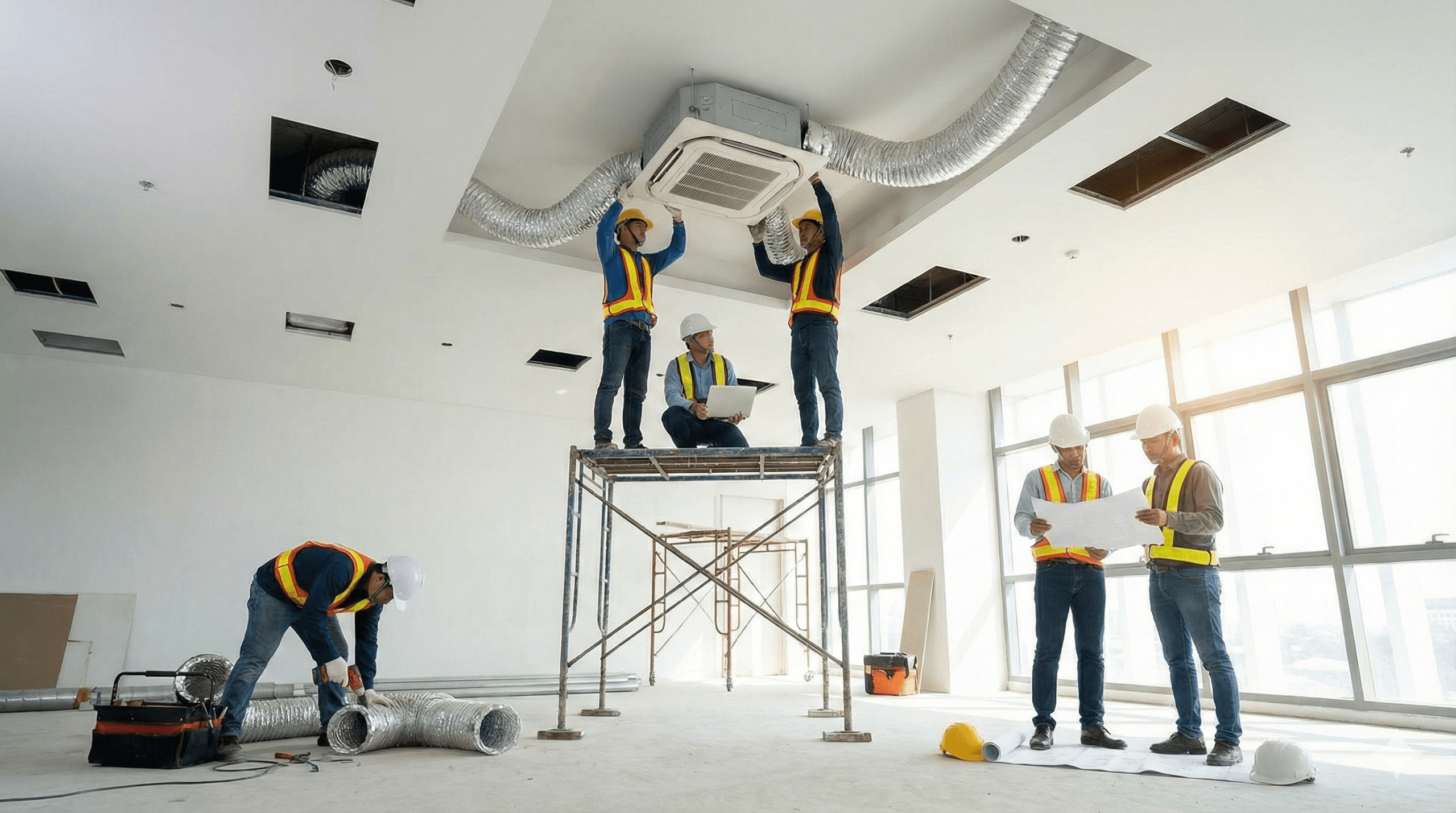 Tiến Thành Group là đơn vị tư vấn, thiết kế và thi công điều hòa âm trần nối ống gió uy tín