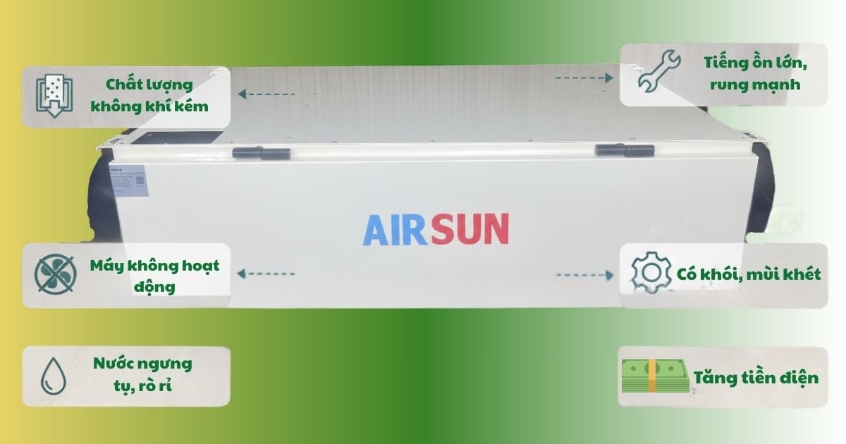 Những lỗi máy cấp khí tươi thường gặp khi sử dụng và cách khắc phục