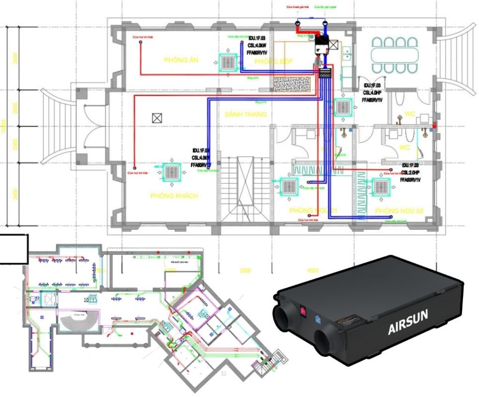 6 điều cần lưu ý khi lắp đặt máy cấp khí tươi cho gia đình, văn phòng 1 luu y khi lap dat may cap khi tuoi 1