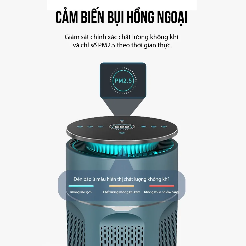 Máy lọc không khí AirSun AS D3 G300 - Ảnh 5