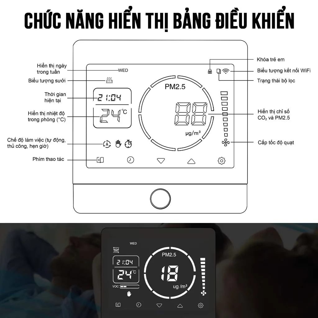 Máy cấp khí tươi AIRSUN AS ERV 500