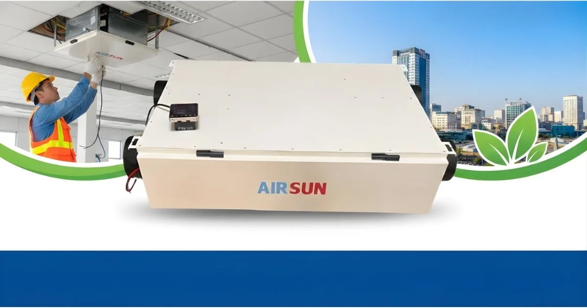 Dịch vụ thi công máy cấp khí tươi tại Bình Dương nhanh chóng