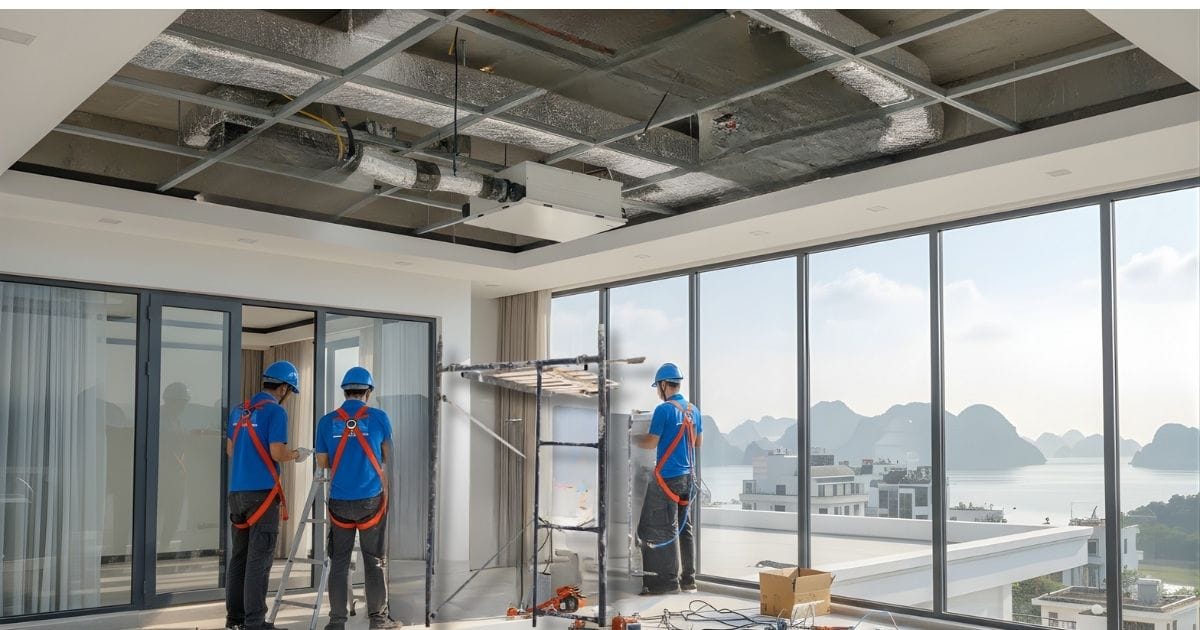 Dịch vụ lắp đặt máy cấp khí tươi tại Quảng Ninh uy tín và chuyên nghiệp