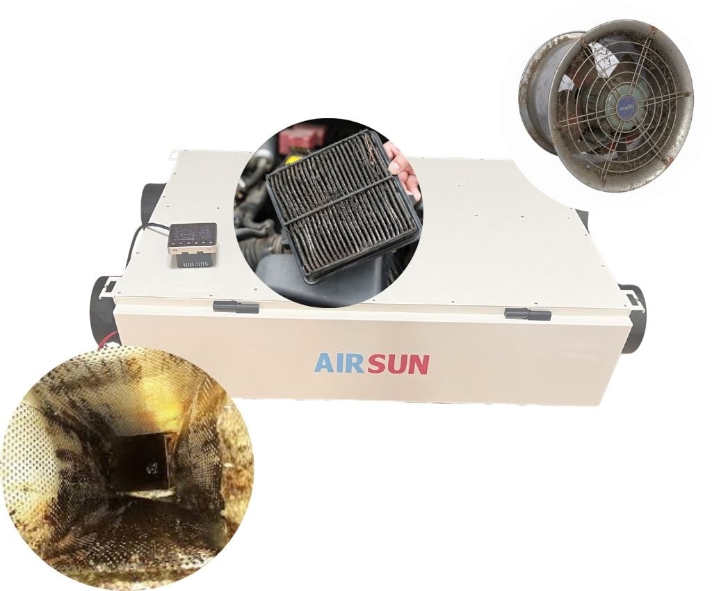 Máy cấp khí tươi tạo gió yếu - Nguyên nhân và cách khắc phục 1 may cap khi tuoi tao gio yeu 1