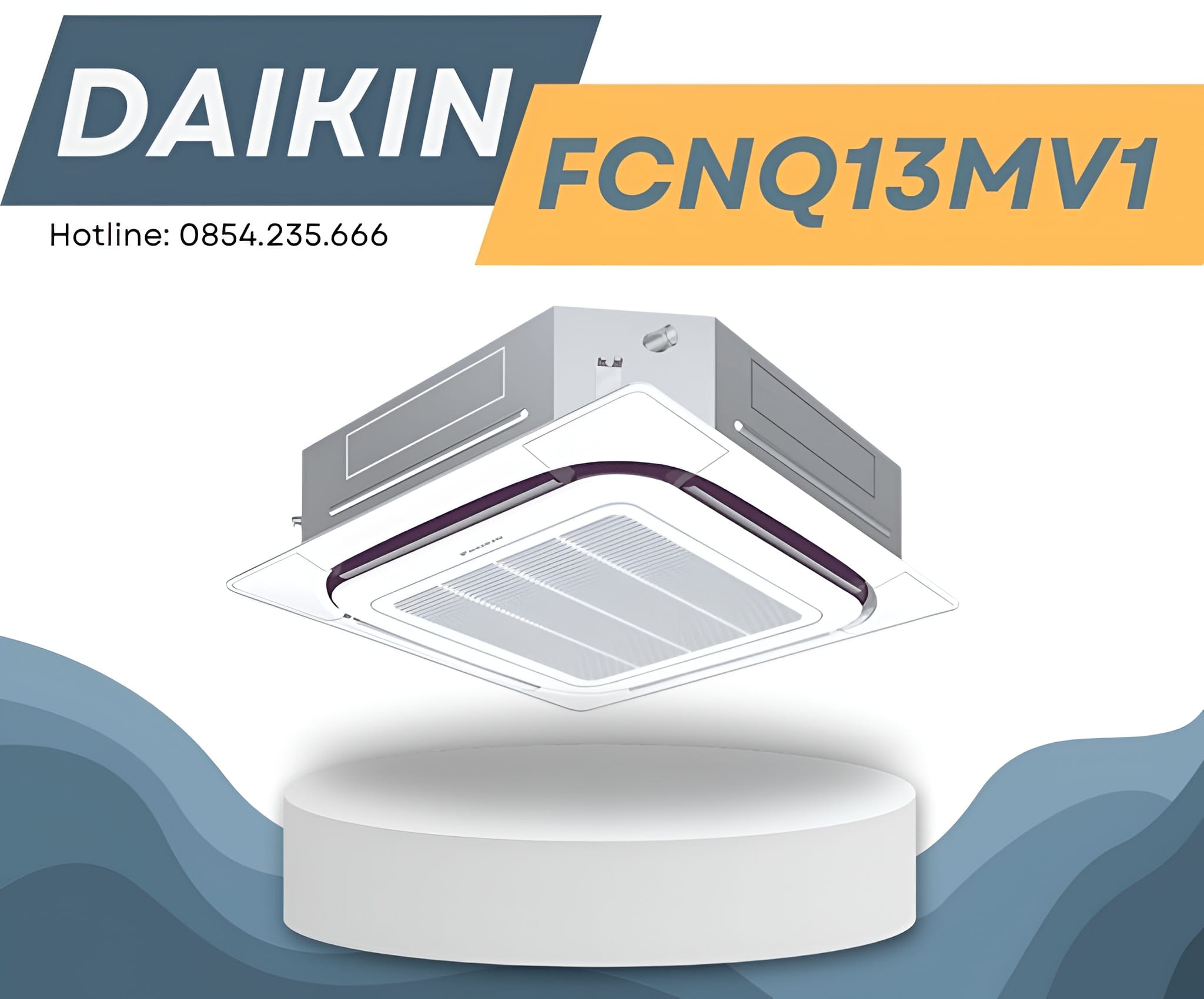 Top 10 điều hòa âm trần tốt nhất, bán chạy 2 Daikin FCNQ13MV1 thuộc nhóm điều hòa âm trần tốt nhất nhờ khả năng vận hành ổn định và bền bỉ