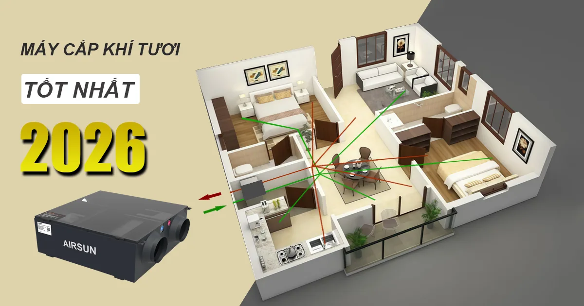 Máy cấp khí tươi tốt nhất