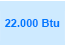 22000btu