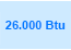 26000btu