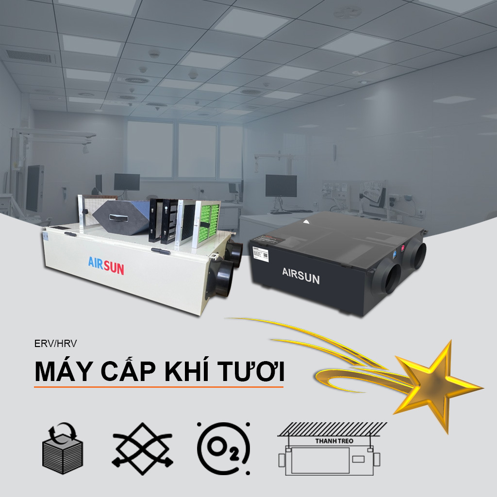 Giá máy cấp khí tươi