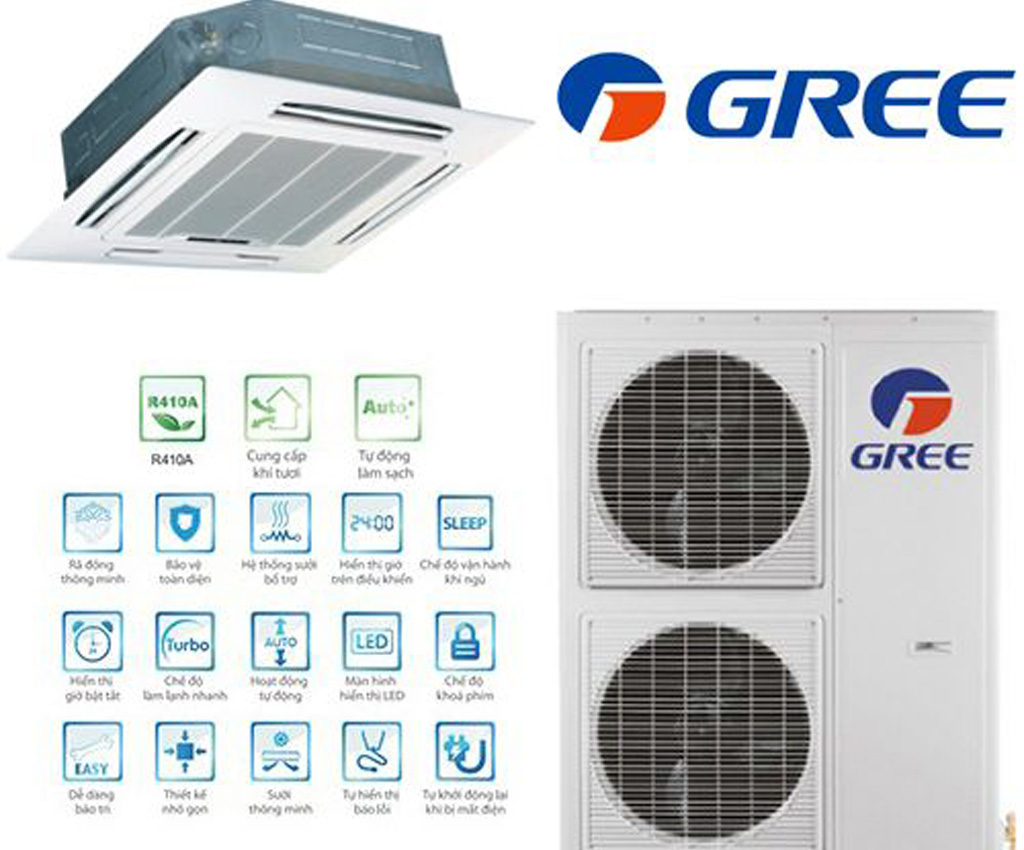 dieu hoa trung tam gree 4