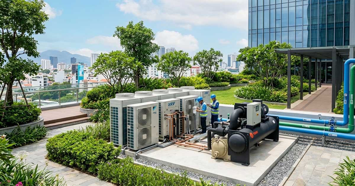 Điều hòa trung tâm là gì? VRV và VRF là gì? 3 Điều hòa trung tâm là gì? VRV và VRF là gì?