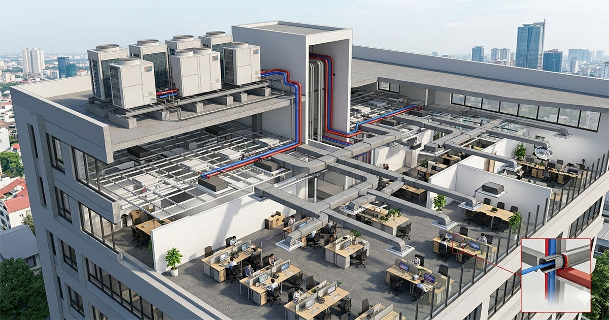 Công ty lắp đặt điều hòa trung tâm tại Hà Nội