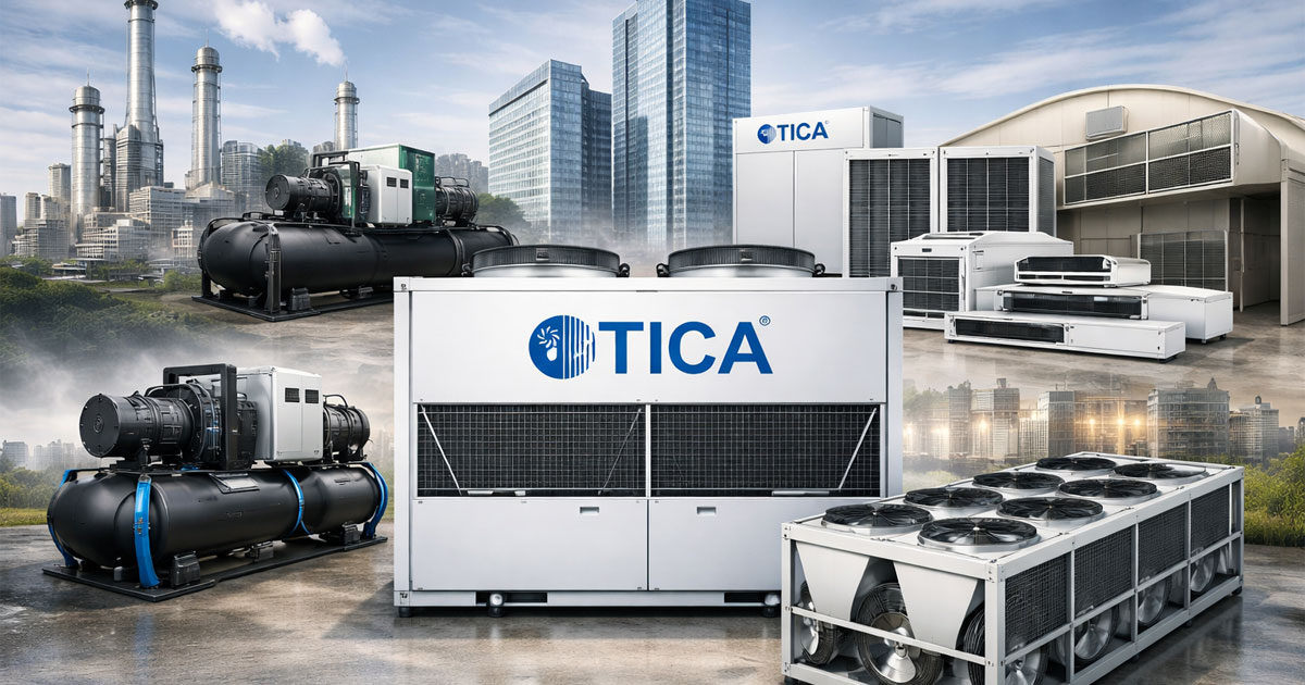 Điều hòa trung tâm Tica của nước nào? Đánh giá chi tiết