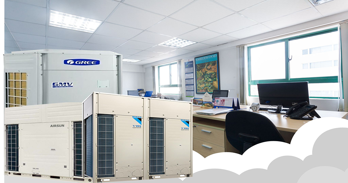 Bảng giá lắp đặt điều hòa trung tâm cho văn phòng