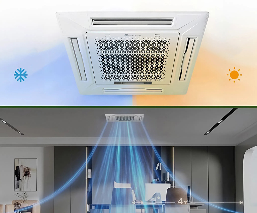 Điều hòa trung tâm cho biệt thự tăng thẩm mỹ